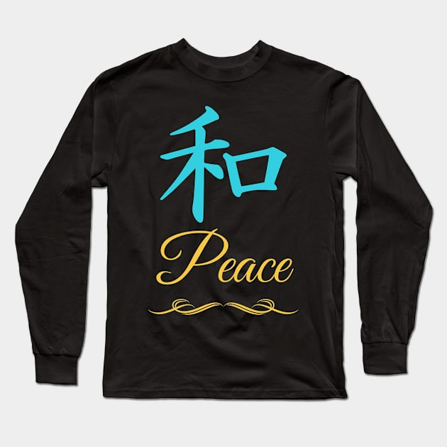 Peace Long Sleeve T-Shirt by Rusty-Gate98